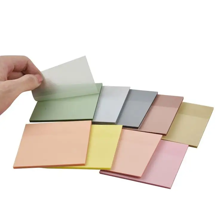 Nota adesiva moranti color nota adesiva trasparente nota adesiva impermeabile