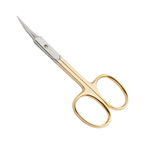 Tijeras de piel muerta de acero inoxidable de segunda generación de estilo ruso, tijeras para recortar cejas, Punta puntiaguda, Belleza - Product Image 2