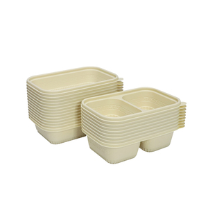 Fécule de maïs biodégradable écologique Boîte à lunch jetable Takeware <span class=keywords><strong>Benti</strong></span> Conteneur alimentaire - Product Image 2