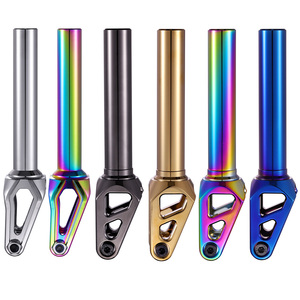 Chất Lượng Cao 28.5Mm Hic Scs Quá Khổ <span class=keywords><strong>Scooter</strong></span> Ngã Ba Bền Ánh Sáng Trọng Lượng CNC Các Bộ Phận Công Hai Threadless Diễn Viên Đóng Thế Xe Tay Ga Ngoài Trời - Product Image 1