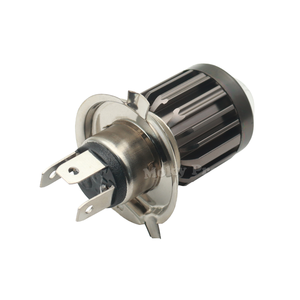 Ampoule de phare avant pour moto Moky A54 12V, LED bicolore blanc et jaune H4 BA20D - Product Image 2