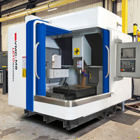 Machine de fraisage CNC à portique LEYO à grande vitesse BT30 Fanuc, broche unique, programmation 5 axes, haute puissance, haute précision, nouvelle vente chaude