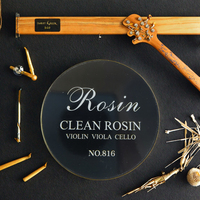 Most Competitive Natural Violin Rosin Low Dust Not Easily Broken Accessory for Violin Stringed Instruments Parts Accessories