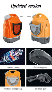 เครื่องซักผ้าแบบชาร์จได้พกพาอเนกประสงค์พร้อมหัวฉีดเสริม<span class=keywords><strong>2</strong></span>หัวสำหรับทำความสะอาดล้ำลึกรถยนต์และเครื่องใช้ในบ้าน - Product Image 5