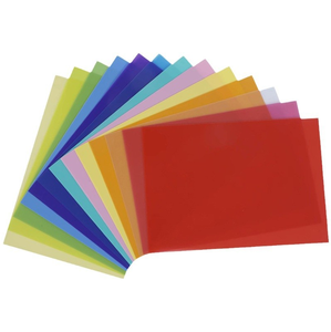 Feuille de PVC rigide colorée A4 personnalisée, film mince semi-transparent en PP, feuille de PVC rigide transparente OEM - Product Image 3
