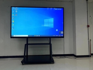 HONGNUO Lcd Monitor de pantalla táctil Panel plano interactivo Todo en una pantalla de Pc Pizarra inteligente interactiva Estudio de Tv - Product Image 2