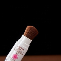 Conteneur en plastique rechargeable pour poudre libre avec applicateur de correcteur pour maquillage personnalisé