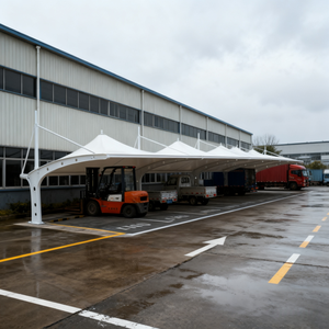 Thời tiết kháng thép hỗ trợ cho biệt thự nhà để xe-màng cấu trúc xe bãi đậu xe - Product Image 2