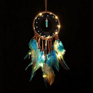 Dream Catcher Handmade Traditional Feather Wall Hanging Home Decoration Decor <b>Ornament</b> Craft - Product Image 1