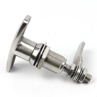 Identique à Southco Poignée en T E3-11 en acier inoxydable Serrure à came Loquet de compression Clé quart de tour polie Déverrouillage pour le commerce