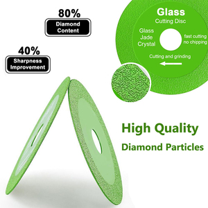 Meule diamantée industrielle 100/110/115/125mm meule d'angle presse à chaud métal/béton renforcé de <span class=keywords><strong>verre</strong></span> vert OEM - Product Image 6