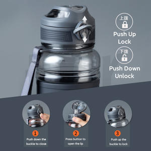 ขวดน้ำพลาสติกใสขนาดเล็ก 380 มล. 480 มล. ยี่ห้อ KANGZYUAN เป็นมิตรกับสิ่งแวดล้อม เหมาะสำหรับเด็กนักเรียน - Product Image 5