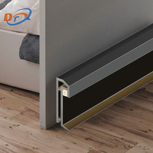 6cm Style moderne en aluminium <span class=keywords><strong>plinthe</strong></span> lumières maison hôtel sol décoration accessoire Internet célébrité en alliage d'aluminium - Product Image 3