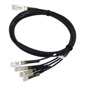Câble répartiteur en cuivre passif Cisc QSFP-4SFP25G-CU1M= 8,5 Gbit/s, transceiver fibre optique QSFP vers 4xSFP25G, 1m - Product Image 1