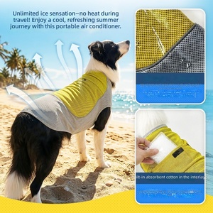 Nouvelle collection été 2026 transfrontalière : Gilet pour chien <span class=keywords><strong>DOTON</strong></span> Family, vêtement rafraîchissant avec poche arrière compatible sac isotherme, respirant et imperméable - Product Image 3