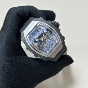 Reloj de pulsera para hombre multifuncional con movimiento tourbillon esqueleto, luminoso, con reserva de energía, elegante y exquisito, con logotipo OEM de alta gama. - Product Image 2