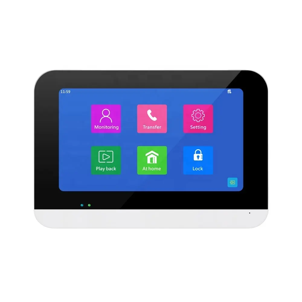 High Quality 1080P 2.0MP Motion Detection Tuya Wifi Smart Digital Video Door Phone Kit Support Muti-language PST-DB10