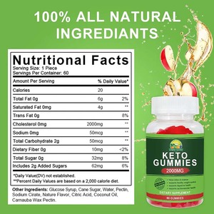 Fabricants de vitamines en gommes, complément alimentaire, oméga 3, Keto <span class=keywords><strong>Vita</strong></span> Gummies - Product Image 5