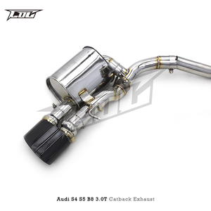 Nhà Máy Outlet đầy đủ thiết lập catback exhaust muffler hệ thống cho Audi S4/S5 B8 b8.5 3.0T 2013-2019 thép không gỉ <span class=keywords><strong>RS</strong></span> Đen tip - Product Image 5