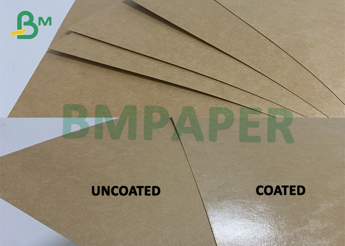 Food Grade Brown Kraft Cardboard For Lunch Box 230g+15gPE 350g+15gPE