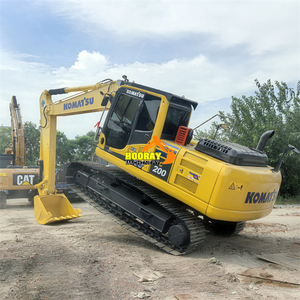 รถขุดไฮดรอลิกแบบตีนตะขาบ Komatsu PC 200 คุณภาพสูงมือสองจากญี่ปุ่น รุ่น PC200-7 รถขุดมือสองขนาด 20 ตัน รุ่น PC200-8 ขายทั่วโลก - Product Image 4