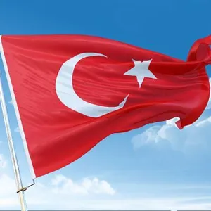 Toptan açık herhangi bir boyut standart reklam 3x5 bayrak promosyon türkiye bayrağı özel bayrak