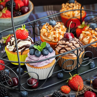 Doublures de cupcakes pour la cuisson Doublures Papier Emballages de cupcakes Tasse en vrac Cases à gâteaux Muffin Cuisson Gobelets en papier pour la cuisson des bonbons