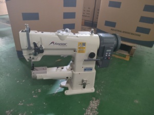 AS341 Nouvelle machine à coudre industrielle pour chaussures en cuir, point unique, lit cylindrique, 400W, épaisseur 13mm, garantie 1 an - Product Image 3