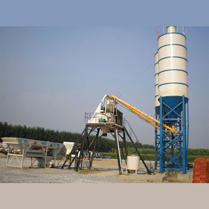 Centrale à béton mobile HZS60, centrale à béton mobile portable, camion pompe à béton d'occasion à vendre - Product Image 5