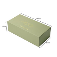 Boîte à lunettes de luxe rigide à tiroir coulissant, personnalisable avec logo imprimé, pour lunettes de soleil et de vue
