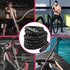 Corde de combat, équipement d'entraînement physique de boxe, corde de 38 mm ou 50 mm, équipement de musculation, matériau en nylon - Product Image 6