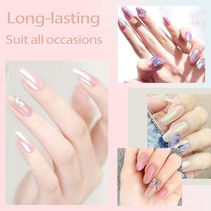 2025 chaud sirène Chrome <span class=keywords><strong>effet</strong></span> Chrome <span class=keywords><strong>ongles</strong></span> poudre dégradé perle coquille paillettes poudre <span class=keywords><strong>blanc</strong></span> clair de lune perle poudre <span class=keywords><strong>ongles</strong></span> - Product Image 5