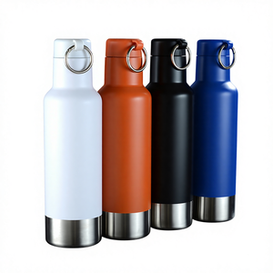 Nouvelle tasse thermos portable créative à petite ouverture de 500 ml en acier inoxydable 304 pulvérisé de plastique, pour le sport en plein air, maintien de la chaleur de 12 à 24 heures - Product Image 1