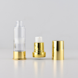 Flacons pompe cosmétiques sans air de 15 ml, 20 ml, 30 ml, flacons pulvérisateurs sous vide rechargeables or/argent pour sérum et <span class=keywords><strong>lotion</strong></span> de soin de la peau - Product Image 4