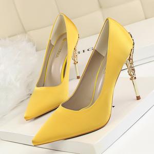 Chaussures coréennes pour femmes, talons sexy, version tendance avec talons fins, nouveaux styles de chaussures à talons pour femmes - Product Image 4