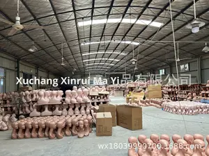 Mannequin en PVC avec buste et support pour perruques et bijoux pour femmes - Product Image 3