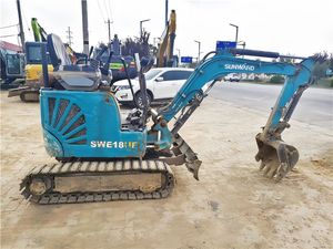 Mini-excavatrice sur chenilles de 1,8 tonne SunWard SWE18UF, mini-excavatrice d'occasion d'origine à vendre - Product Image 3
