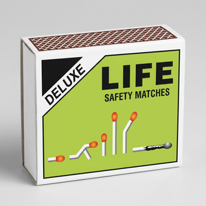 Custom Printed Slim Matchboxes Branded Wooden <b>Match</b> <b>Box</b> Premium Cardboard Material Export Quality Best Price for Gifts - Product Image 1