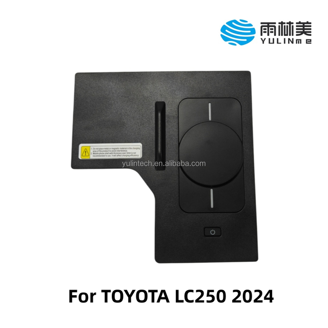 High Quality Popular Customized Car Mount iPhone Wireless Charger Magsafe MPP 25W with LED Lamp and Switch for Toyota LC250