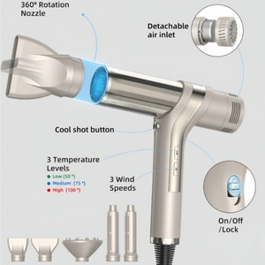 Secador de Pelo Multiusos 5 en 1, Plancha de Pelo, Rizador, Herramientas de Peinado Múltiples, Cepillo de Aire Caliente - Product Image 4
