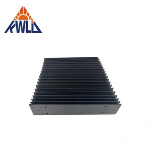 Couverture <span class=keywords><strong>de</strong></span> soufflet d'accordéon en nylon Plasma Cnc Roll Up Cache-poussière en caoutchouc pour meuleuse <span class=keywords><strong>de</strong></span> chemin <span class=keywords><strong>de</strong></span> guidage - Product Image 4