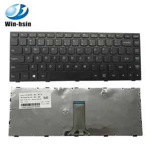 كمبيوتر محمول بسعر الجملة (بيع بالجملة) لوحة مفاتيح لأجهزة لينوفو G40-70 الولايات مفكرة لوحة مفاتيح داخلية لوحة مفاتيح بديلة للكمبيوتر المحمول