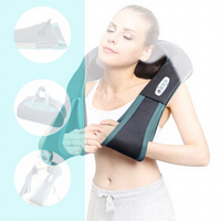 Masseur électrique Shiatsu LUYAO pour le cou et les épaules, châle de massage par pétrissage pour soulager les douleurs dorsales avec sac en cuir
