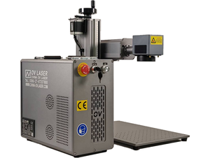 Máquinas de grabado láser de 100W, máquina grabadora láser de fibra de piedra de Metal 3D, máquina de grabado láser de fibra de anillo de oro EZCAD3 - Product Image 3