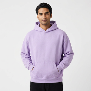 Sudaderas con capucha personalizadas con cremallera para hombre, talla grande, corte holgado, hombros caídos, con cremallera, gruesas, extragrandes, unisex - Product Image 1