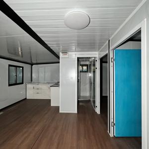 坚固的可移动预制房屋 模块化移动房屋 两层办公室 建筑工地宿舍 折叠式预制房屋 - Product Image 2