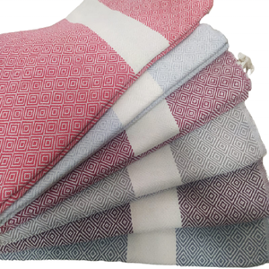 Toallas de playa Hamam Peshtemal de algodón suave y absorbente Uso diario Toallas de natación para el hogar con función antimicrobiana - Product Image 4