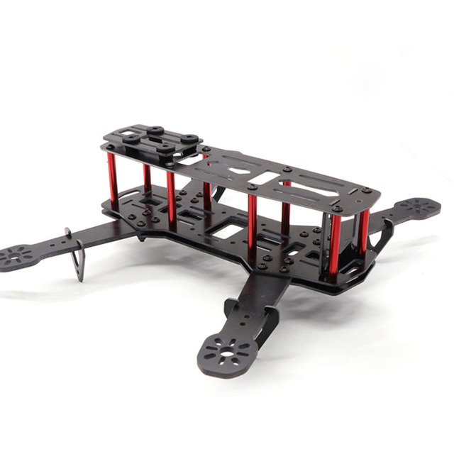 FPV Racing Drone Frame 5 Inch Carbon Fiber Quadcopter Frame Kit with 4mm FPV Frame Arms for QAV250