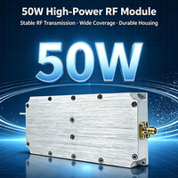 Module anti-drone sans fil haute puissance 50W 700-1000 MHz &amp;   Modules RF pour une défense efficace, module de brouillage haute puissance 50W