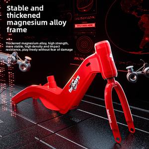 Vélo d'équilibre électrique en magnésium approuvé CE et CPSC pour enfants de 3 à 12 ans, 3 vitesses 5/10/15 km/h, moteur 120W, 360 °   Guidon rotatif - Product Image 2